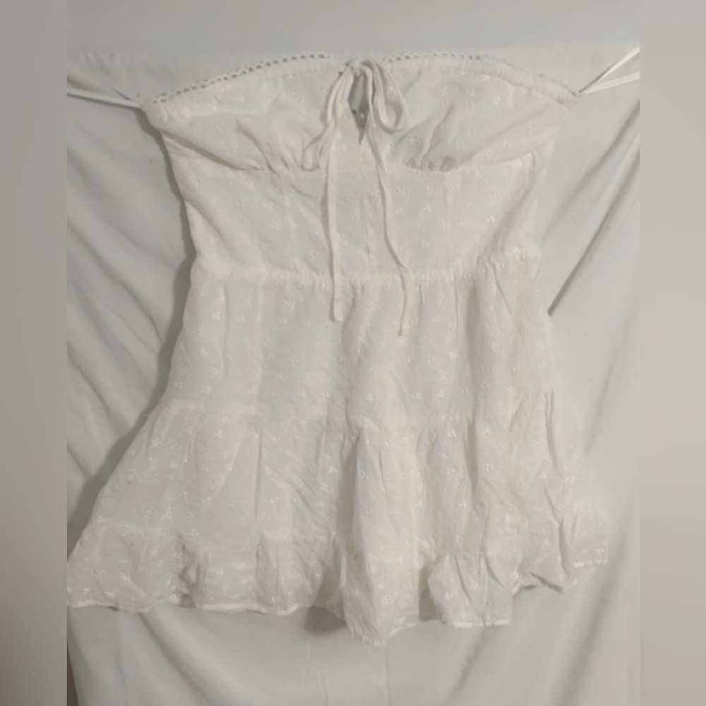 Beautiful white summer dress, shein, size small.